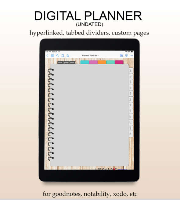 Digital Planner - Undated